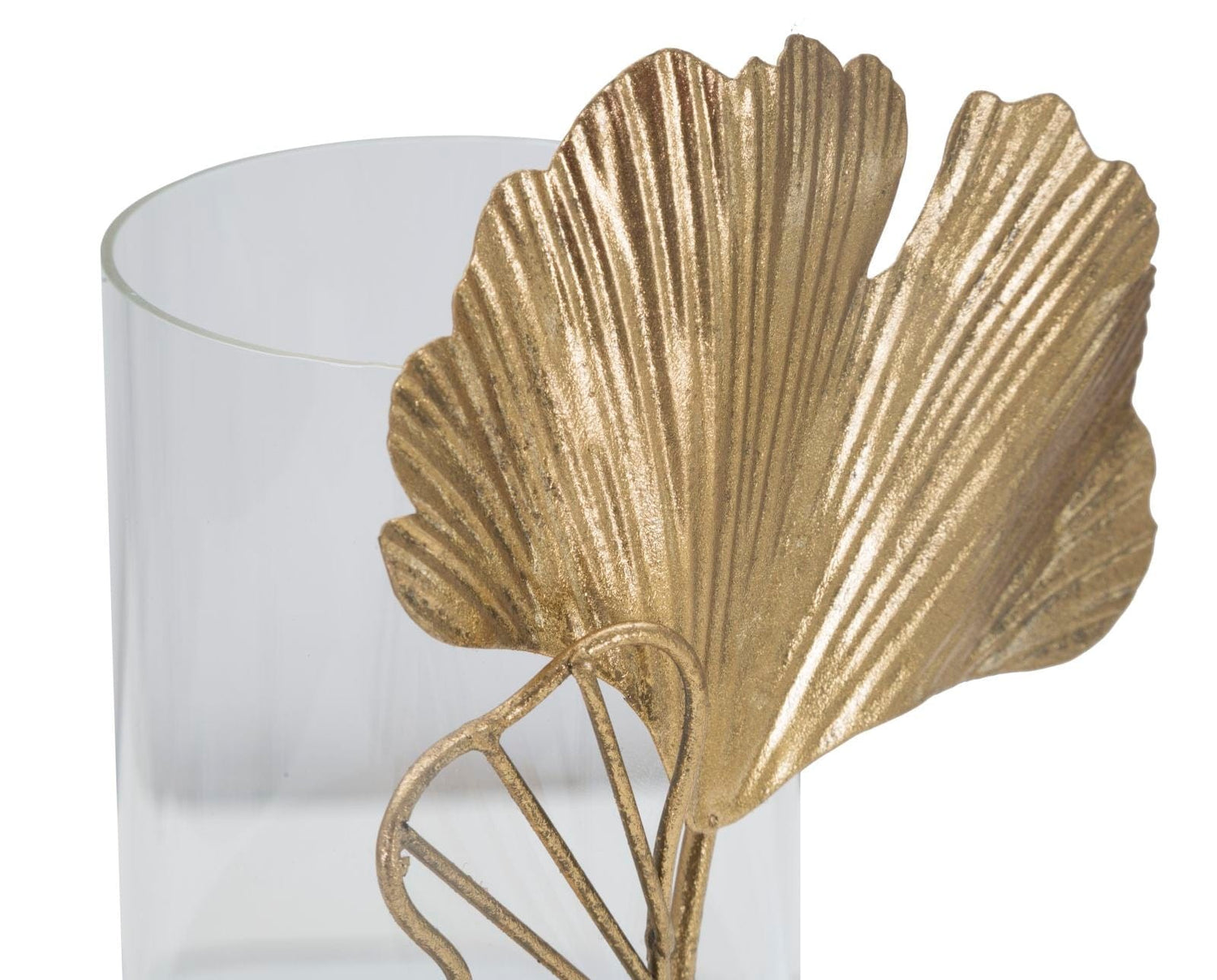 Mauro Ferretti CANDLE HOLDER LEAF CM 17X12X21