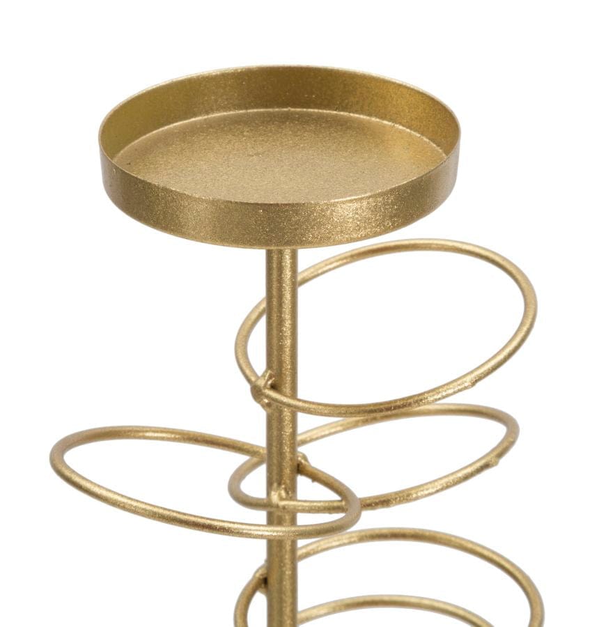 Mauro Ferretti CANDLE HOLDER RINGS CM 14X13X50,5