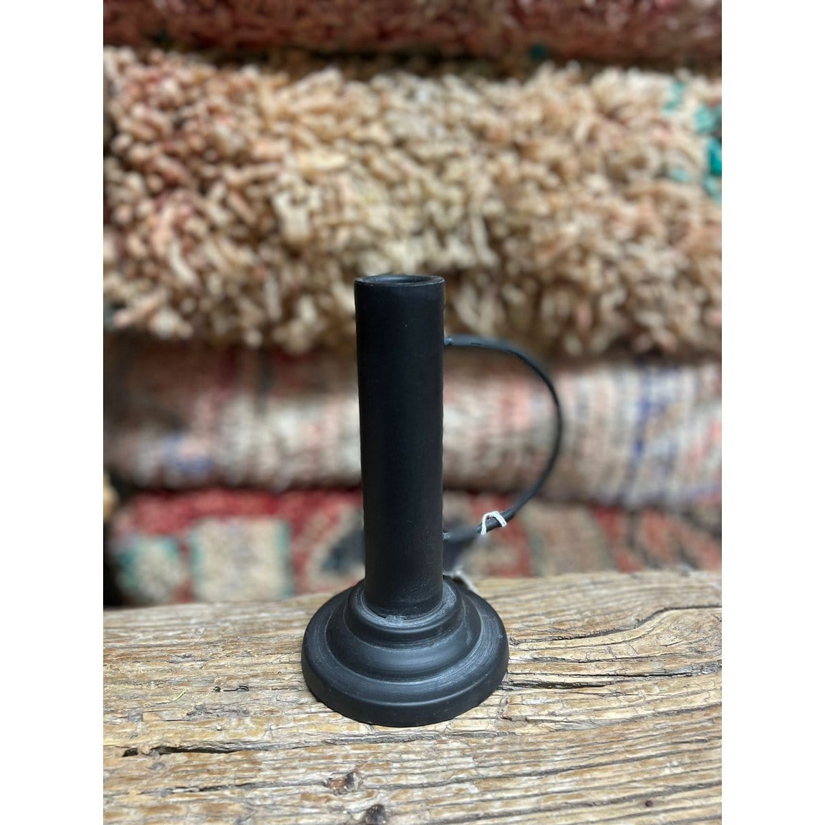 Tamegrouteshop Candlestick matt black old