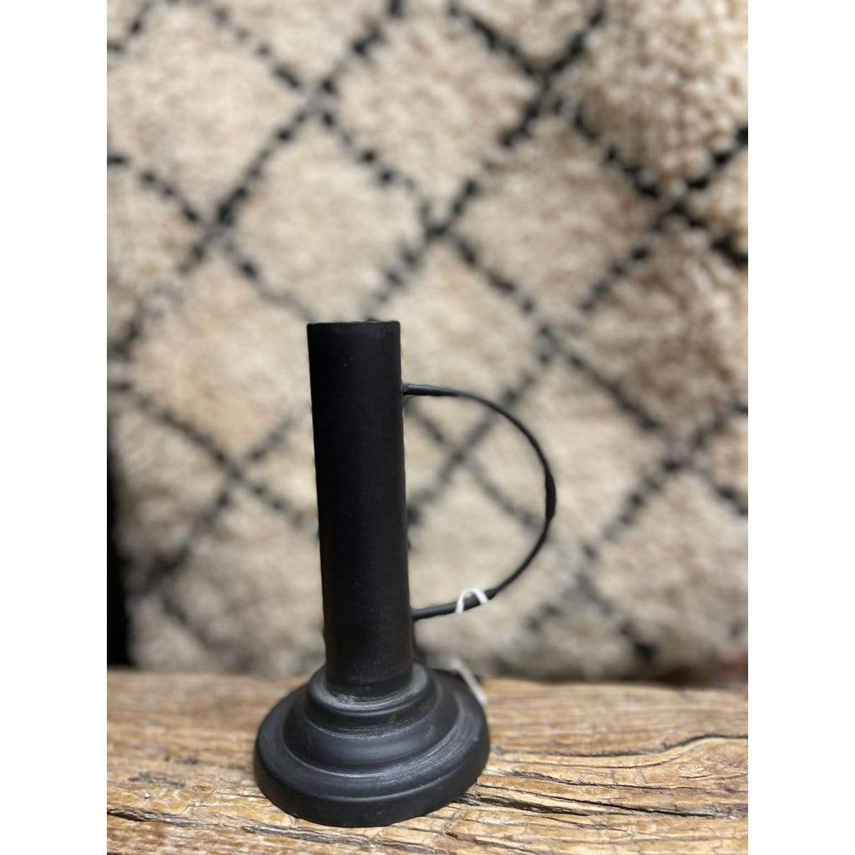 Tamegrouteshop Candlestick matt black old