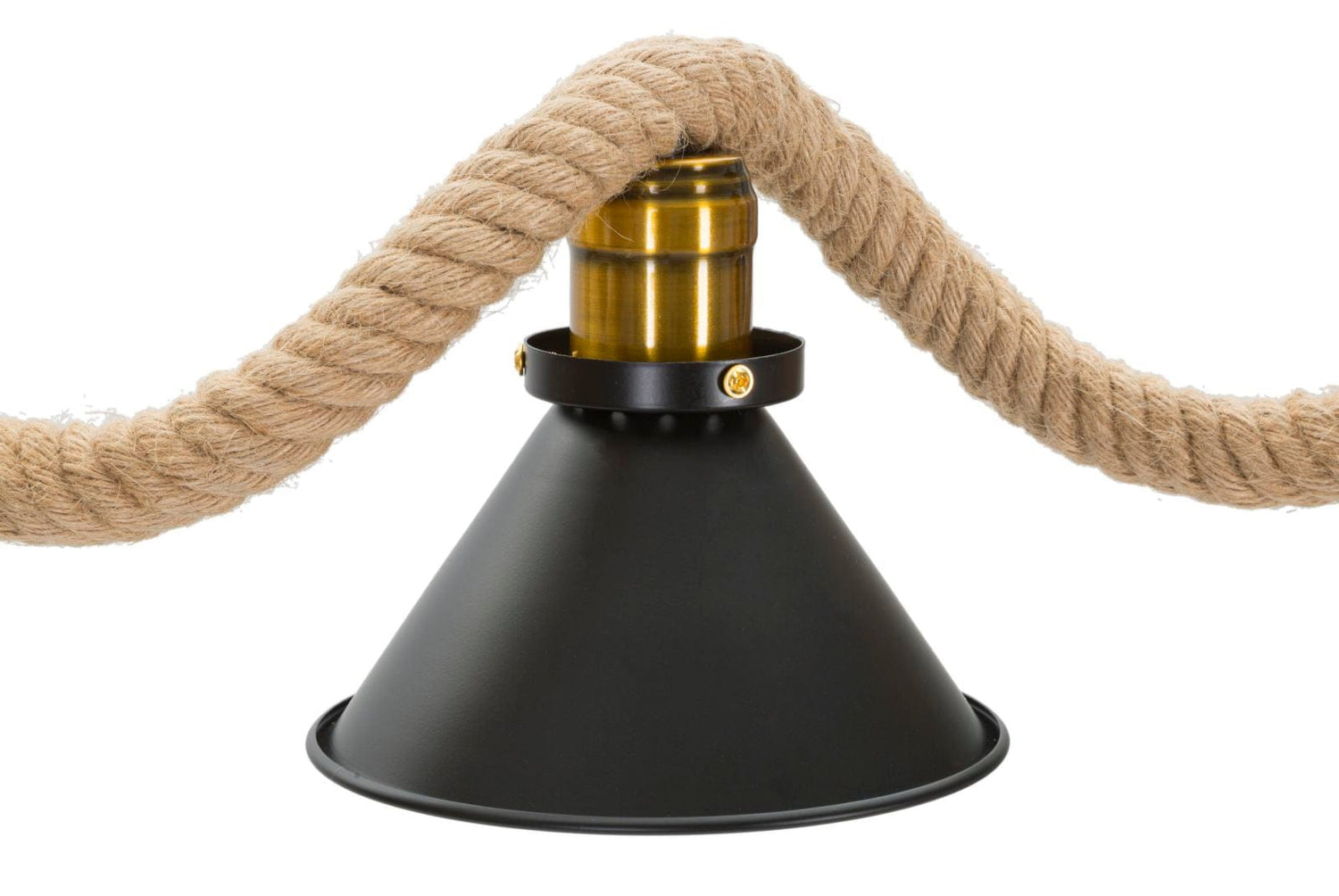 Mauro Ferretti CEILING LAMP CUP/ROPE 3 LIGHTS CM 84X20X88