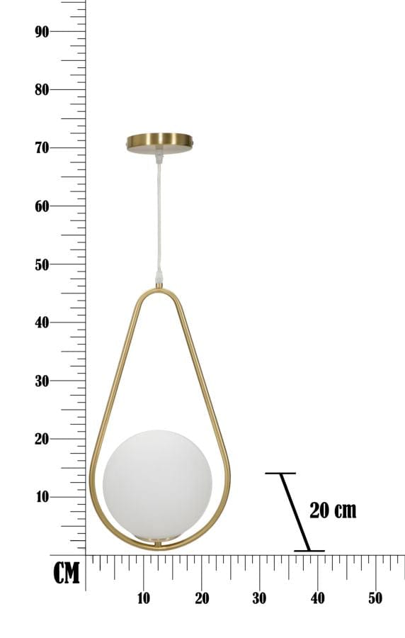 Mauro Ferretti CEILING LAMP GLAMY DROP CM 24x20x46