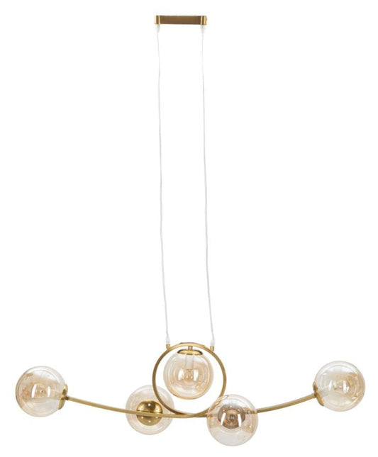 Mauro Ferretti CEILING LAMP JAPAN 5 LIGHTS CM 100X33X30