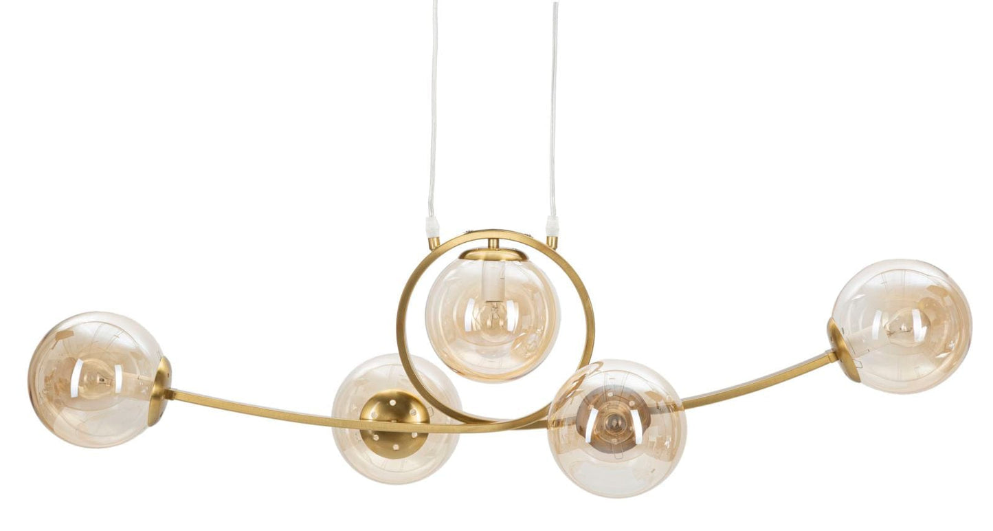 Mauro Ferretti CEILING LAMP JAPAN 5 LIGHTS CM 100X33X30