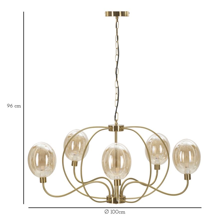 Mauro Ferretti CEILING LAMP VIENNA CM Ø 100X96