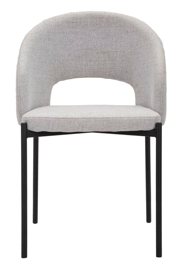 Mauro Ferretti CHAIR HELSINKI GREY SET 2 PCS CM 51X53X80