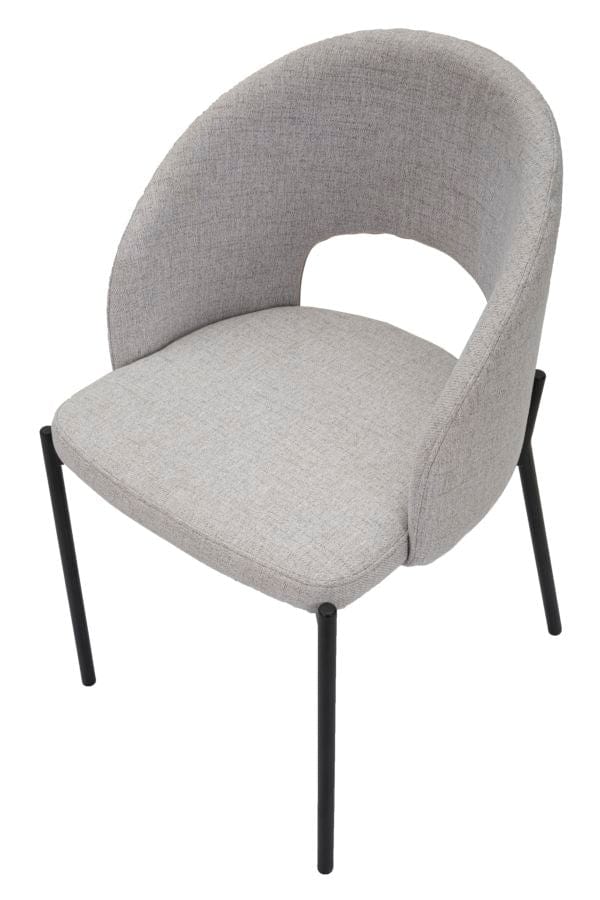 Mauro Ferretti CHAIR HELSINKI GREY SET 2 PCS CM 51X53X80