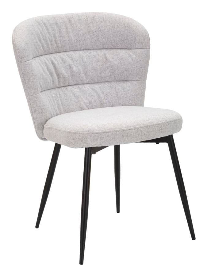 Mauro Ferretti CHAIR LOSANNA GREY SET 2 PZ CM 58X60,5X85