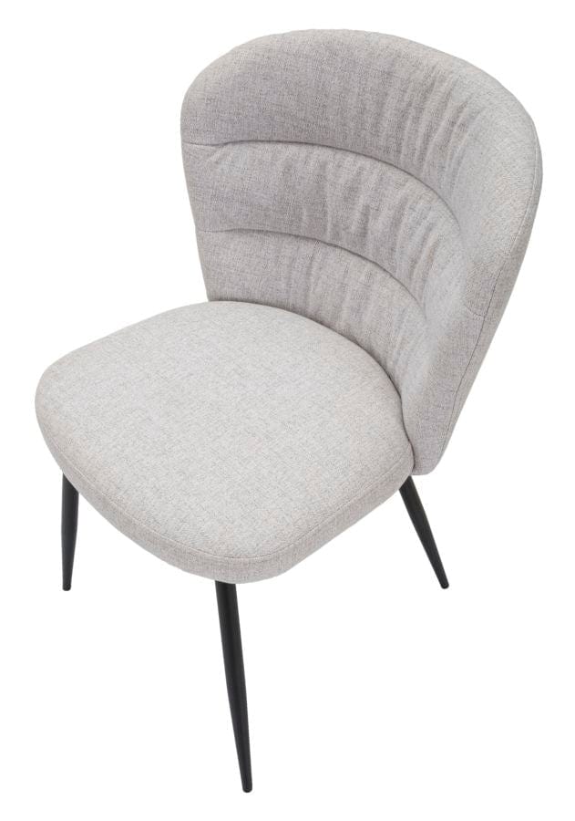 Mauro Ferretti CHAIR LOSANNA GREY SET 2 PZ CM 58X60,5X85