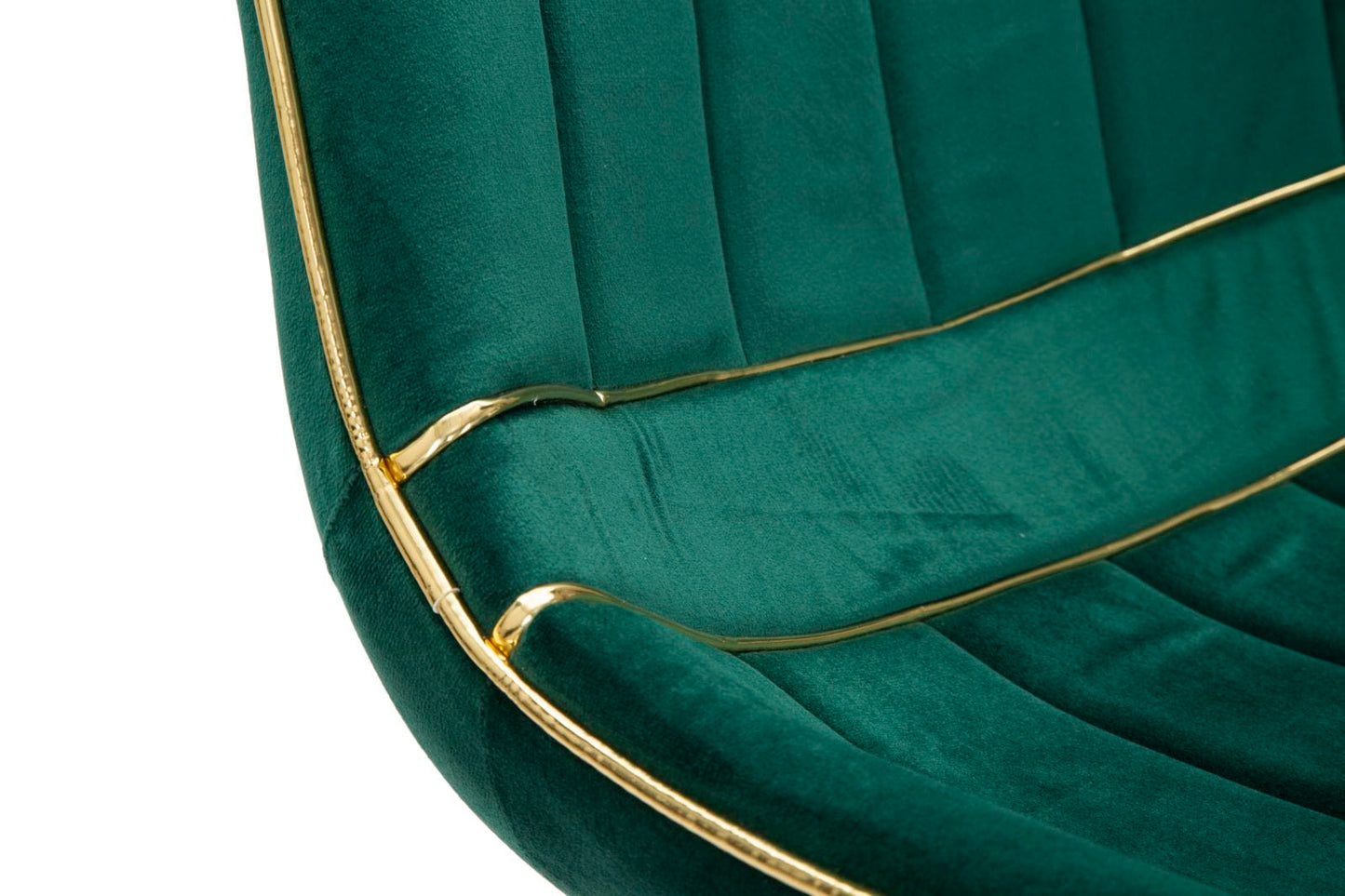 Mauro Ferretti CHAIR PARIS VERDE/GOLD SET 2 PCS CM 51X59X79