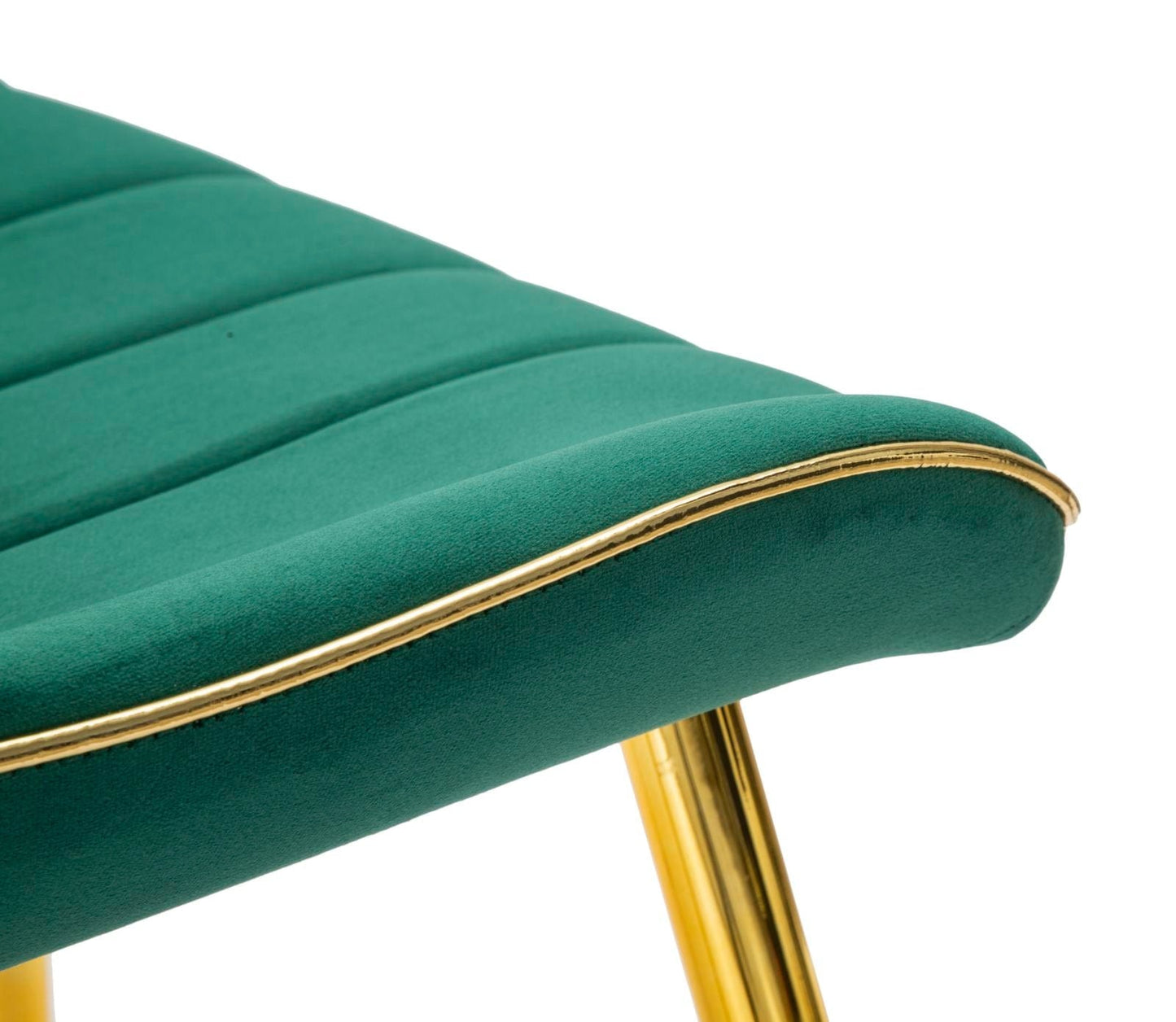 Mauro Ferretti CHAIR PARIS VERDE/GOLD SET 2 PCS CM 51X59X79