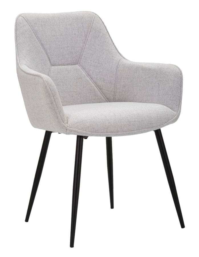 Mauro Ferretti CHAIR VICENZA GREY SET 2 PCS CM 58X63X85,5