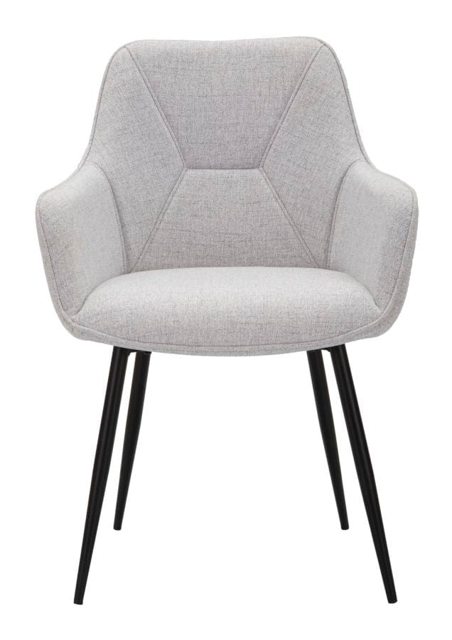 Mauro Ferretti CHAIR VICENZA GREY SET 2 PCS CM 58X63X85,5