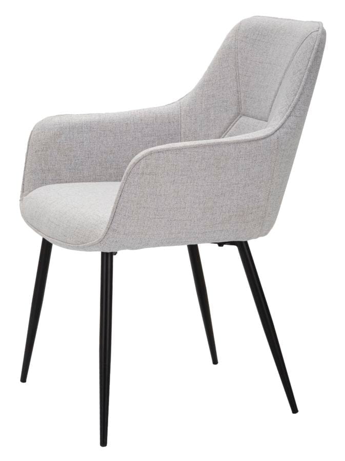 Mauro Ferretti CHAIR VICENZA GREY SET 2 PCS CM 58X63X85,5