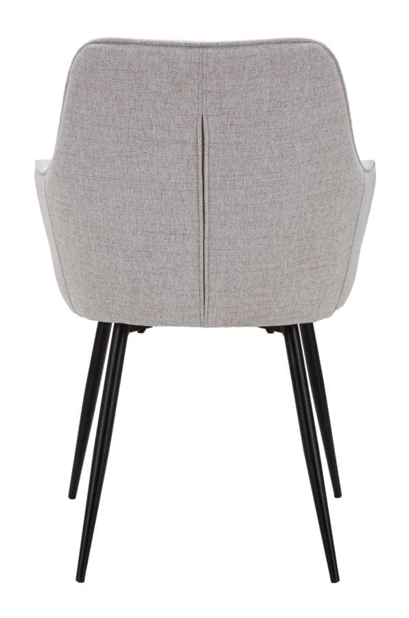 Mauro Ferretti CHAIR VICENZA GREY SET 2 PCS CM 58X63X85,5