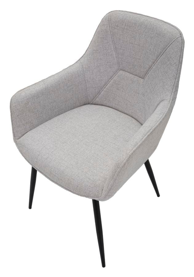 Mauro Ferretti CHAIR VICENZA GREY SET 2 PCS CM 58X63X85,5