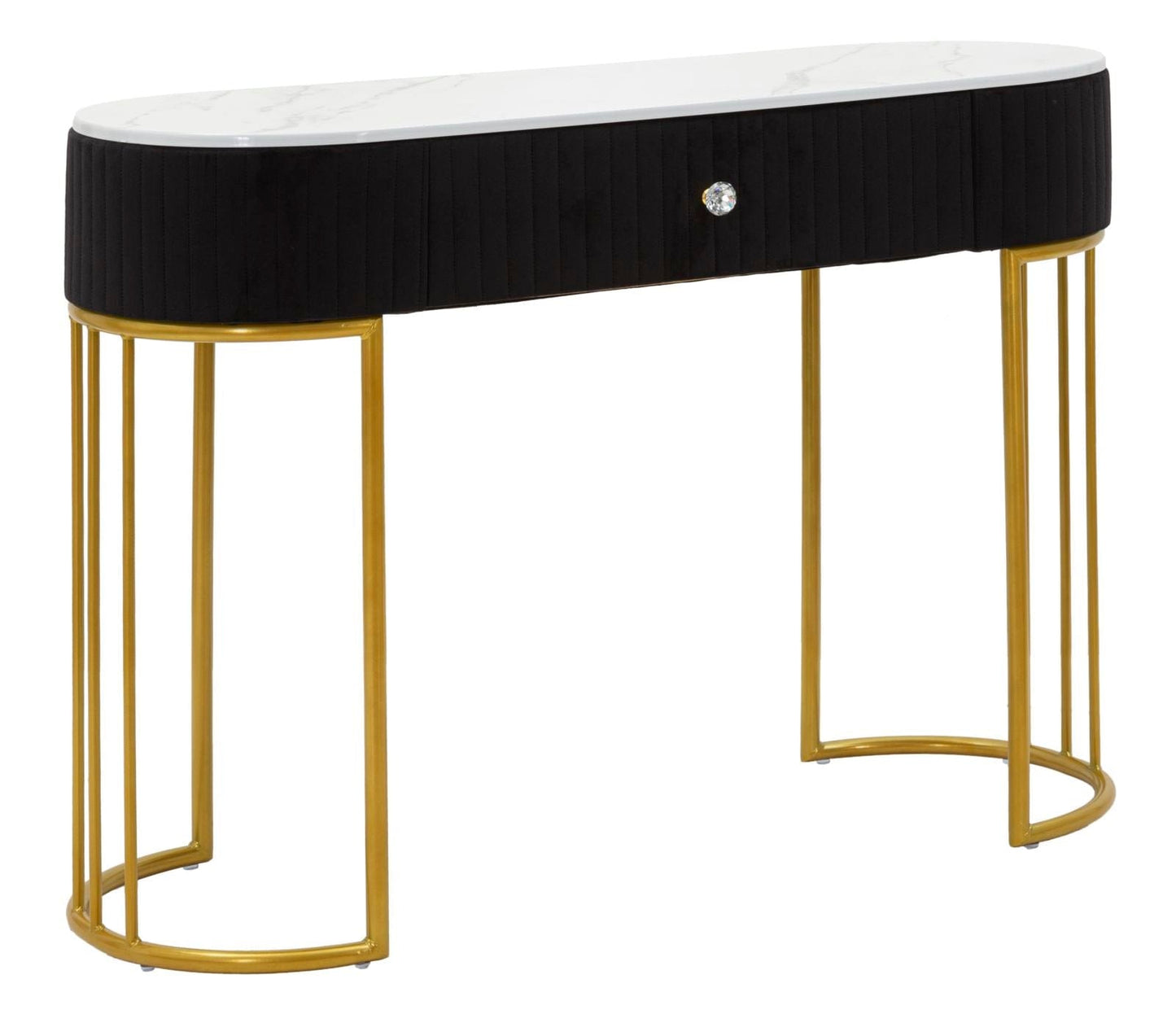 Mauro Ferretti CONSOLE MONTPELLIER BLACK CM 100x43x74