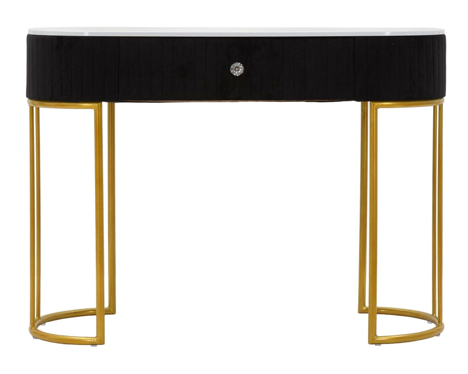 Mauro Ferretti CONSOLE MONTPELLIER BLACK CM 100x43x74