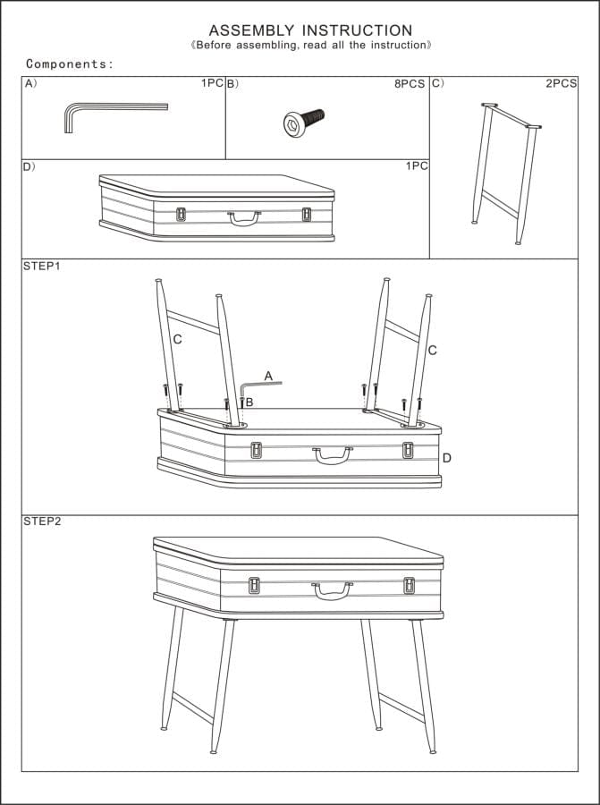 Mauro Ferretti CONSOLE/TRUCK INDUSTRY CM 80X35X67,5