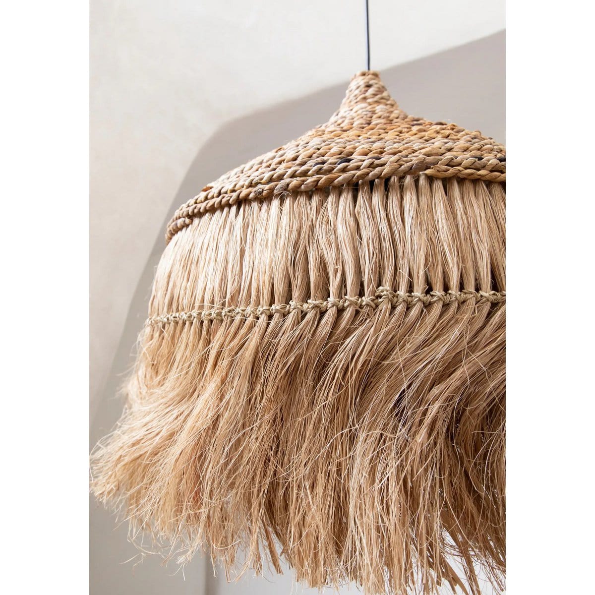 Bazar Bizar De Abaca Hoola hanger - naturel - L