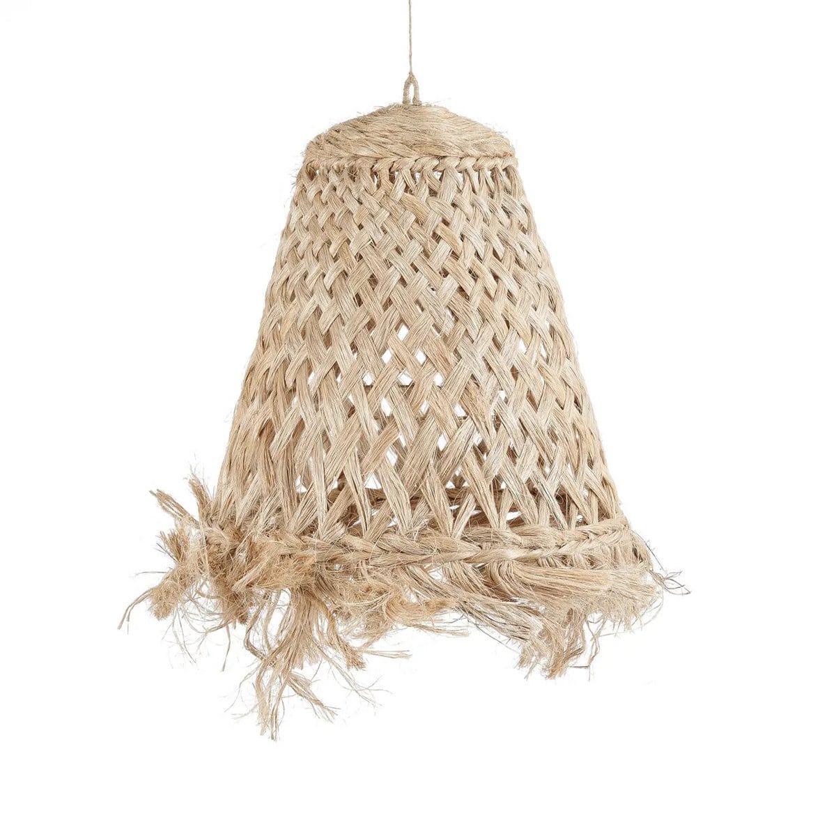 Bazar Bizar De Abaca Jelly Fish-hanger - Naturel - M