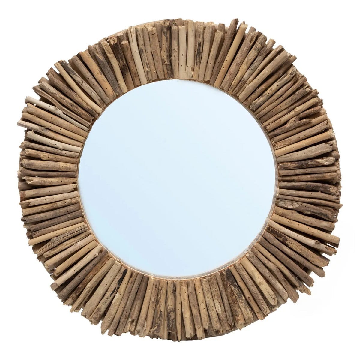 Bazar Bizar De Driftwood Halo Spiegel - Naturel - M