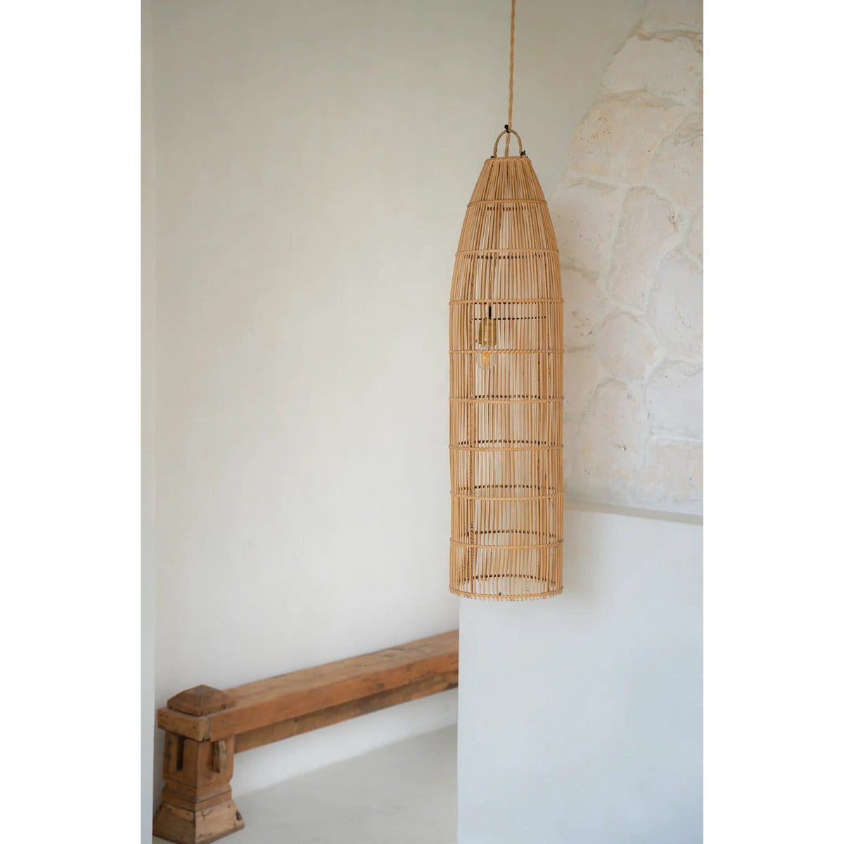 Bazar Bizar De Fish Trap-hanger - Naturel - L