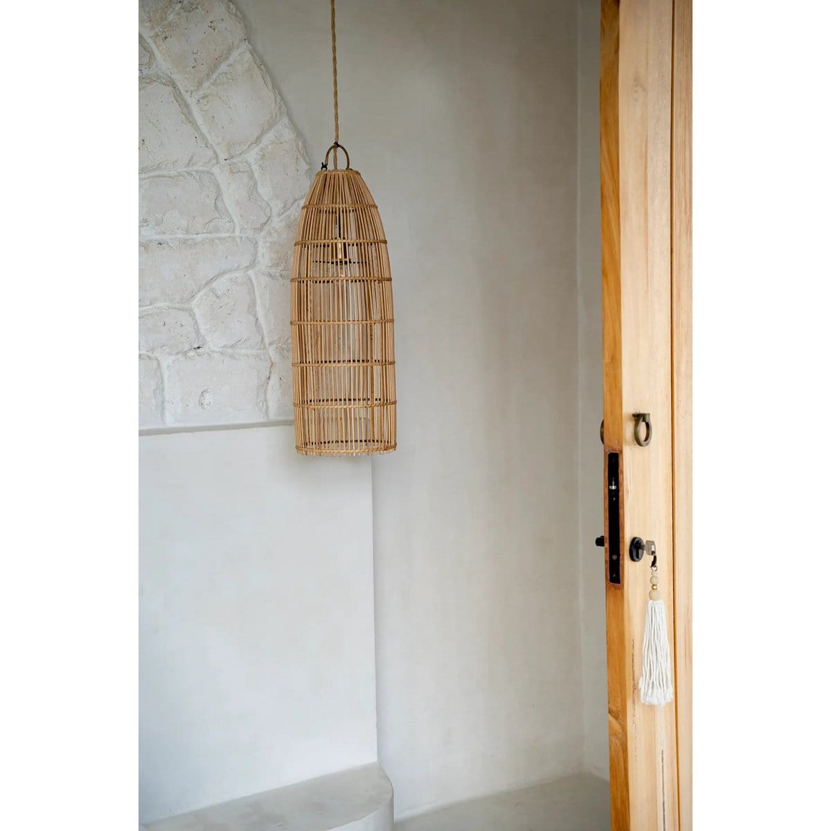 Bazar Bizar De Fish Trap Hanger - Naturel - M