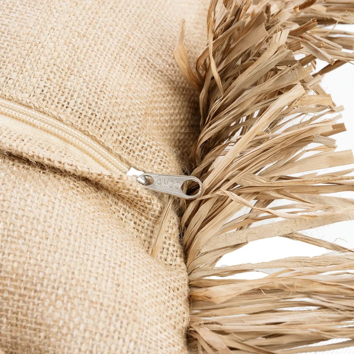 Bazar Bizar De Jute Bonita Kussenhoes - Naturel - 30x50