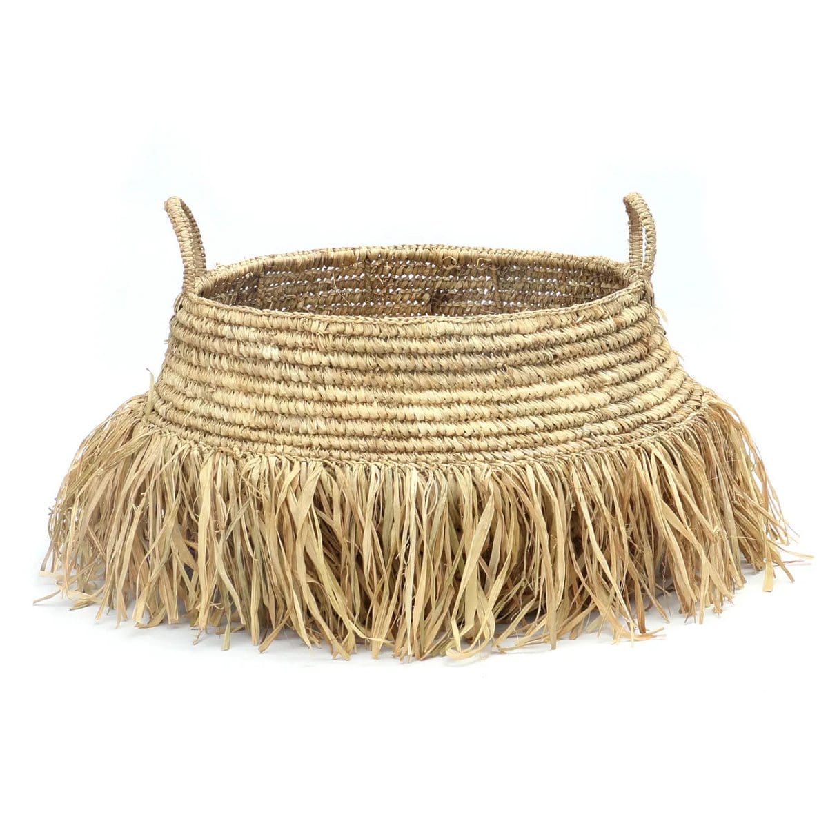 Bazar Bizar De Raffia Deluxe Manden - Naturel - L