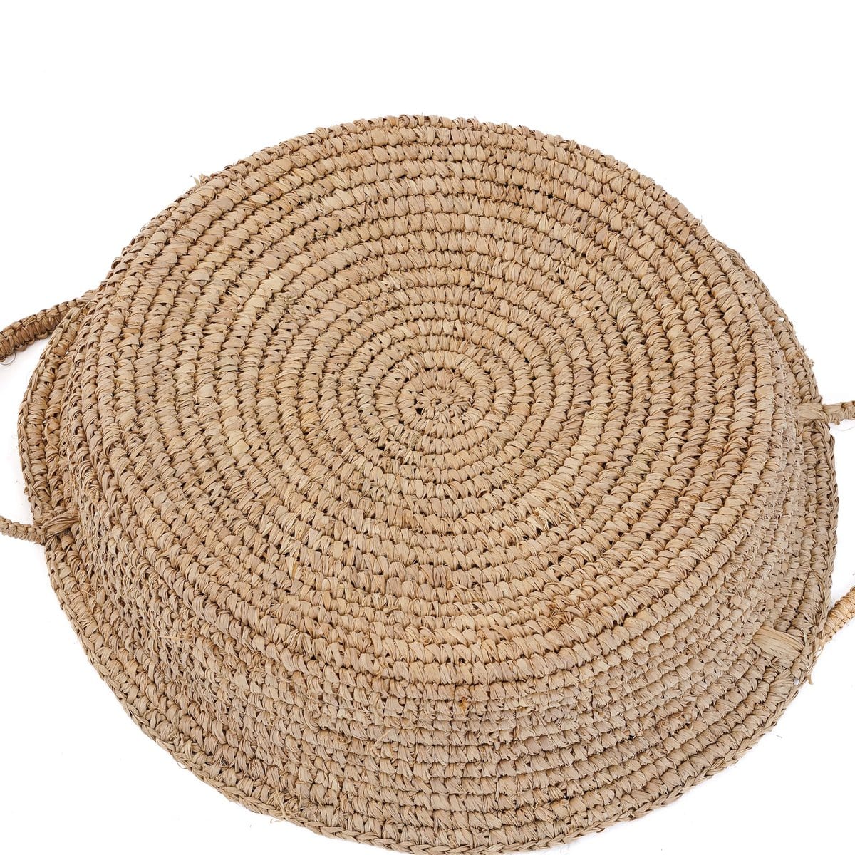 Bazar Bizar De Raffia Mandenbakken - Naturel - L