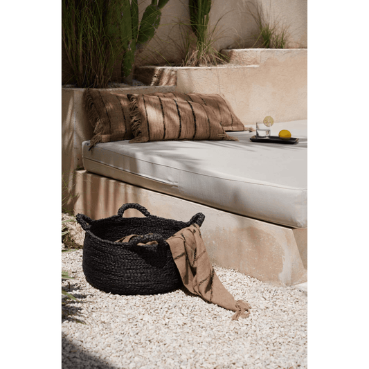 Bazar Bizar De s'il vous Plaid - Beige Zwart