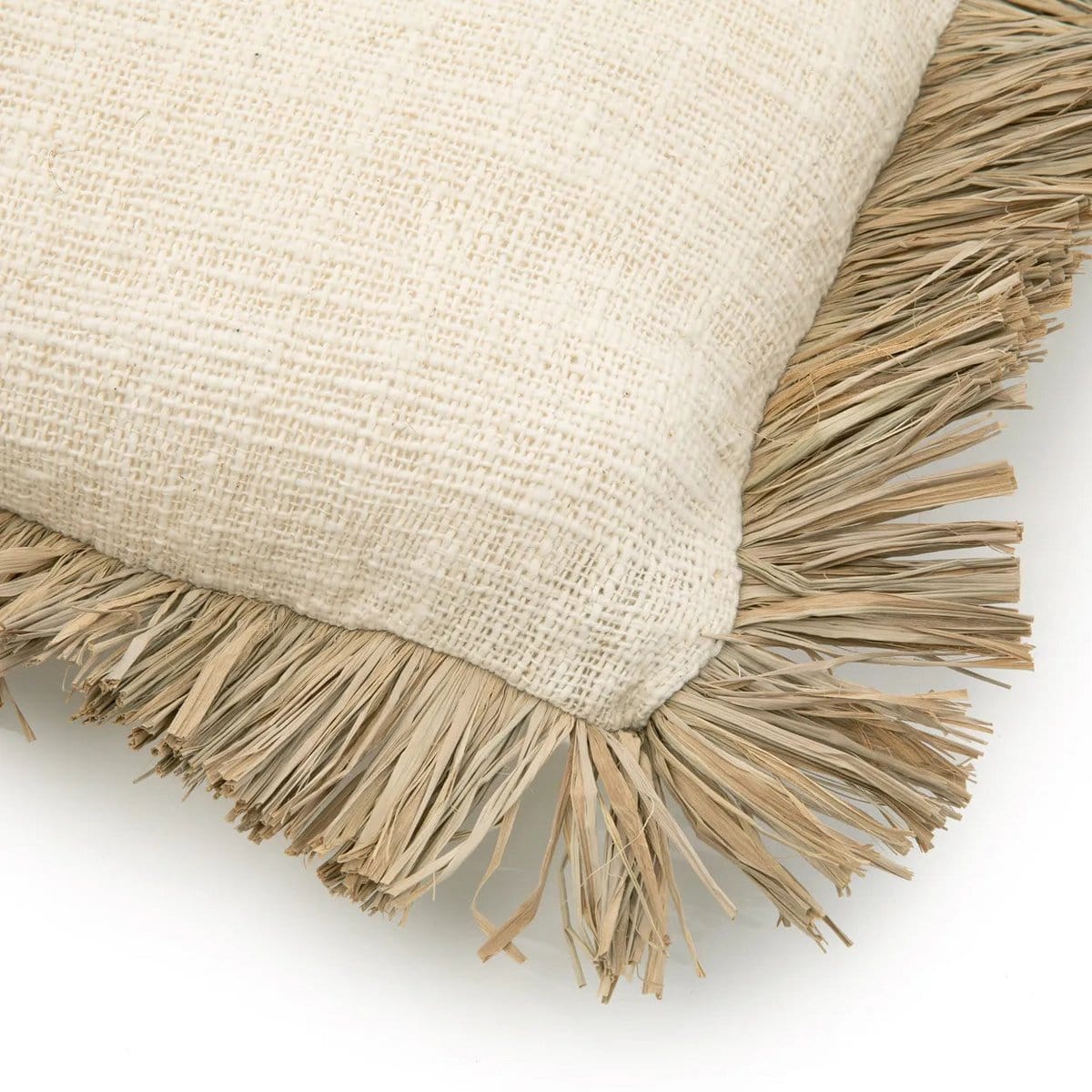 Bazar Bizar De Saint Tropez Kussenhoes - Naturel Wit - 30x50