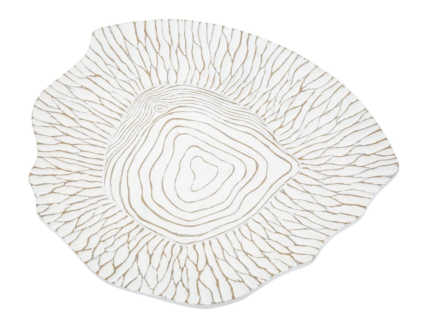 Mauro Ferretti DECOR TRAY POLYRESIN CM 37X34X6