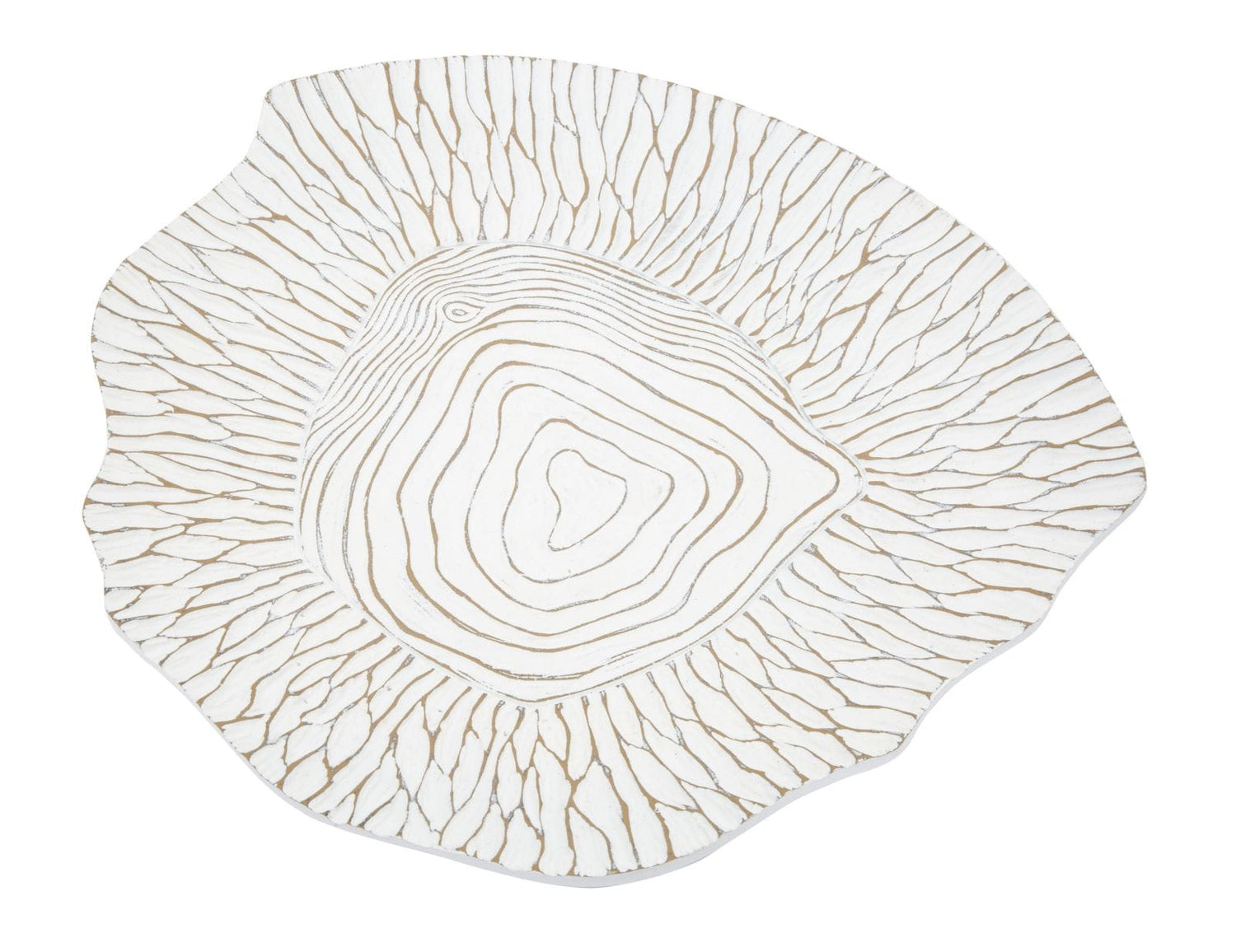 Mauro Ferretti DECOR TRAY POLYRESIN CM 37X34X6