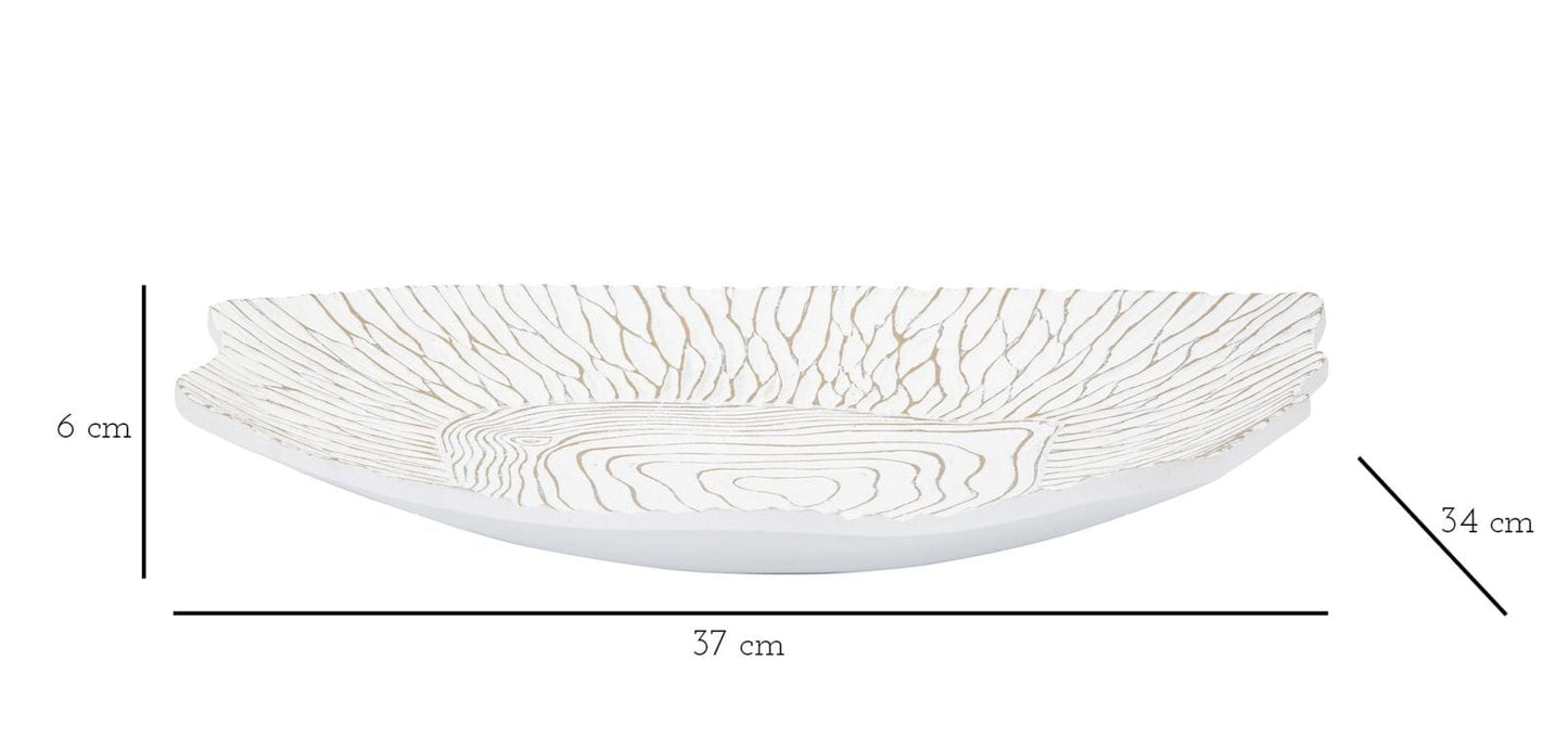 Mauro Ferretti DECOR TRAY POLYRESIN CM 37X34X6