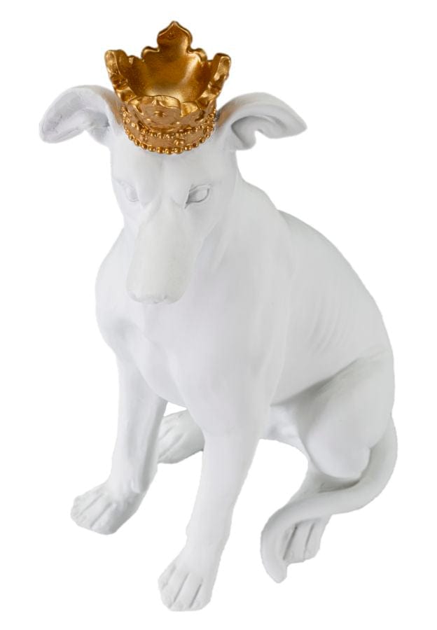 Mauro Ferretti DOG WHITE CM 20X12,5X33