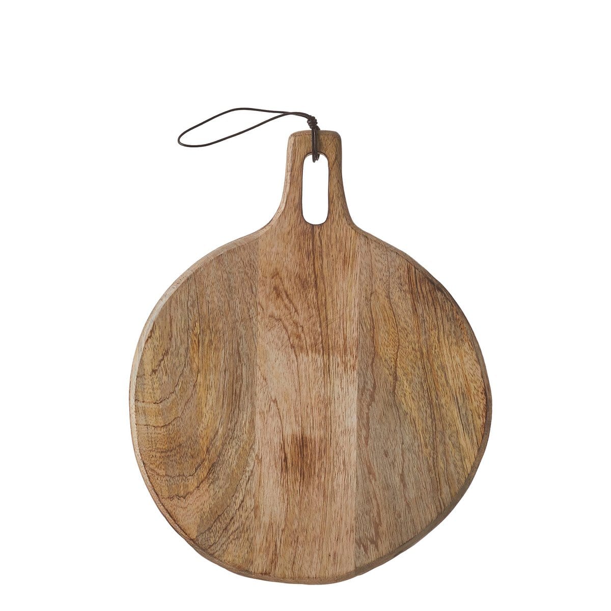 Mica Decorations Duko Serveerplank - Ø28 cm - 100% FSC Mangohout - Bruin