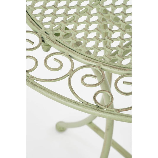 Table de bistrot Provence pour Outdoor-H70 x &Oslash; 60 cm-Vert clair