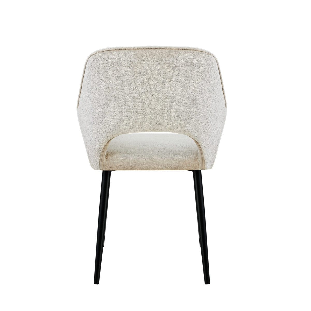 Criks Design Eetkamerstoel met armleuning Levi Beige Stof