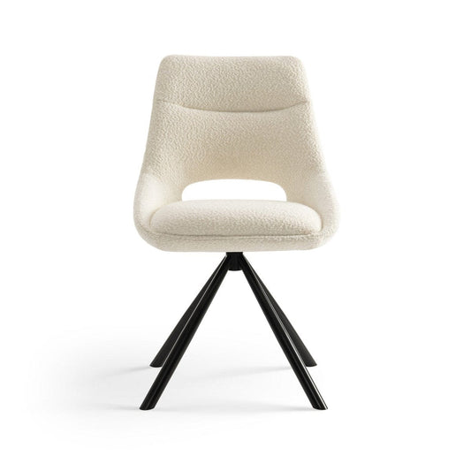 Criks Design Eetkamerstoelen set van 4 - Tosca - Creme Boucle