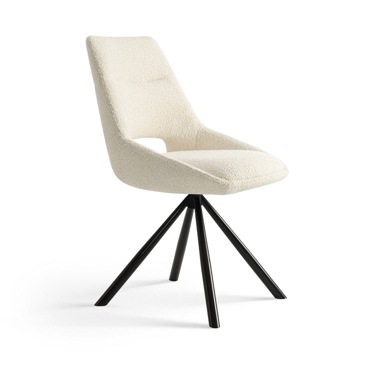 Criks Design Eetkamerstoelen set van 4 - Tosca - Creme Boucle