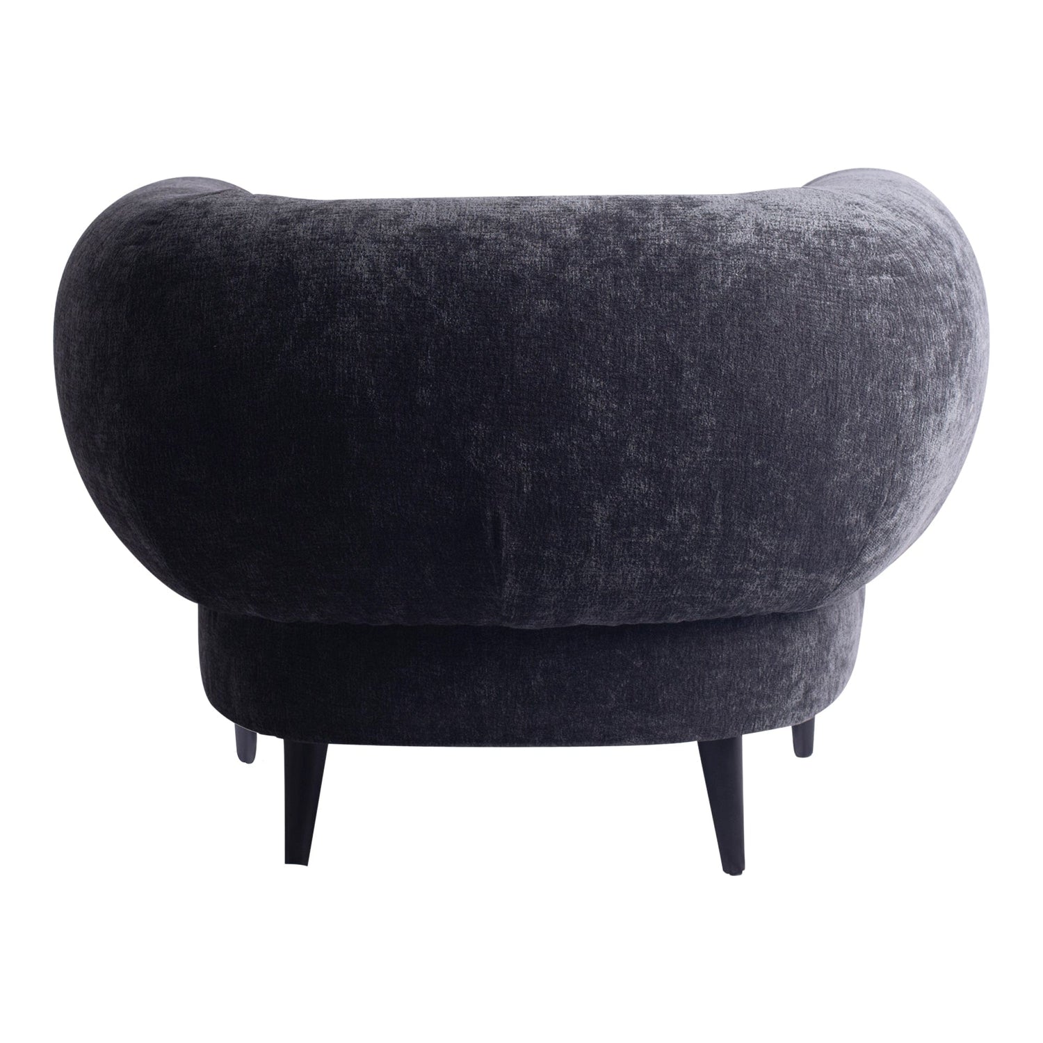 PTMD Elefan Anthracite fauteuil round armrest