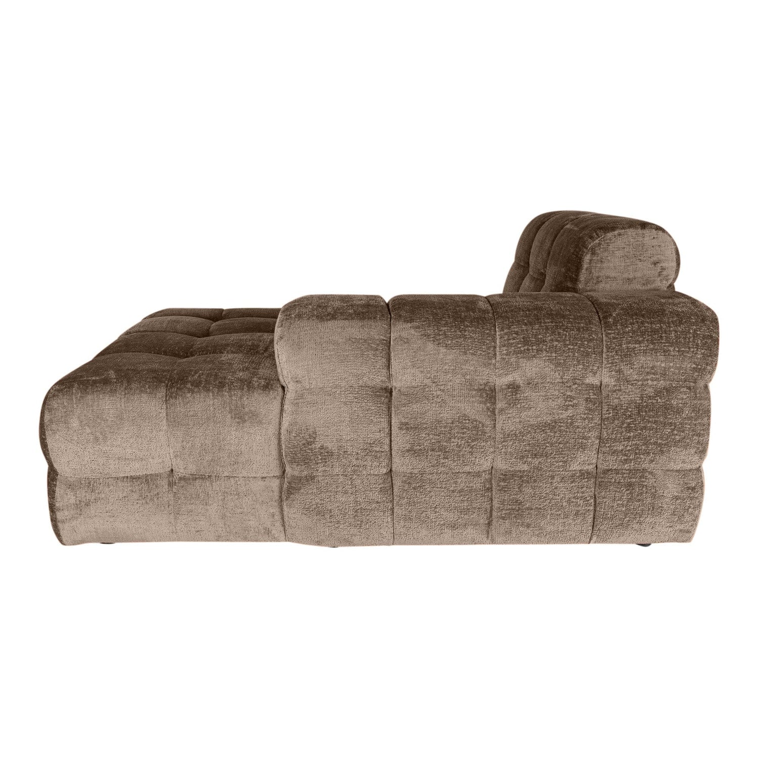 PTMD Elke bank berge 1042 beige stof chaise longue r