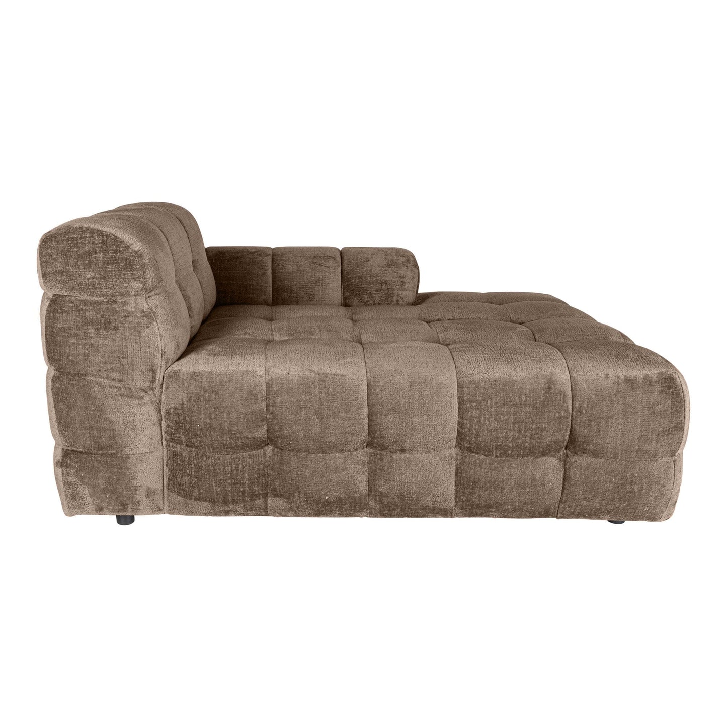 PTMD Elke bank berge 1042 beige stof chaise longue r