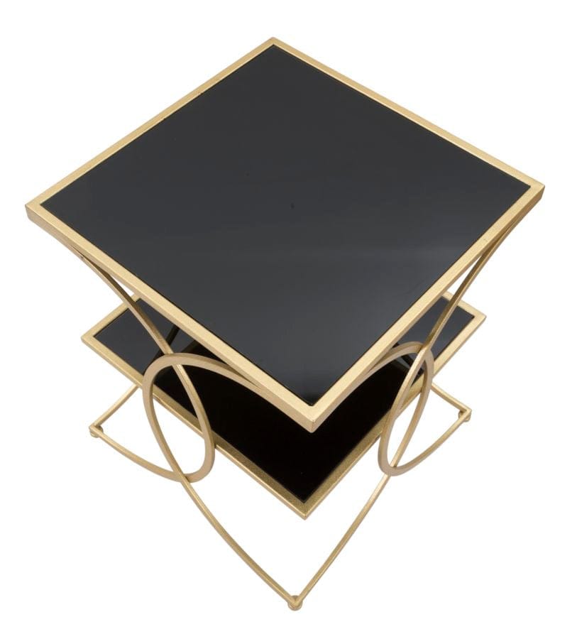 Mauro Ferretti END TABLE DOUBLE CM 45X45X55