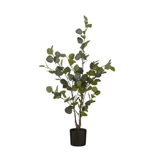 Mica Decorations Eucalyptus Kunstplant in Bloempot - H120 x Ø55 cm - Groen