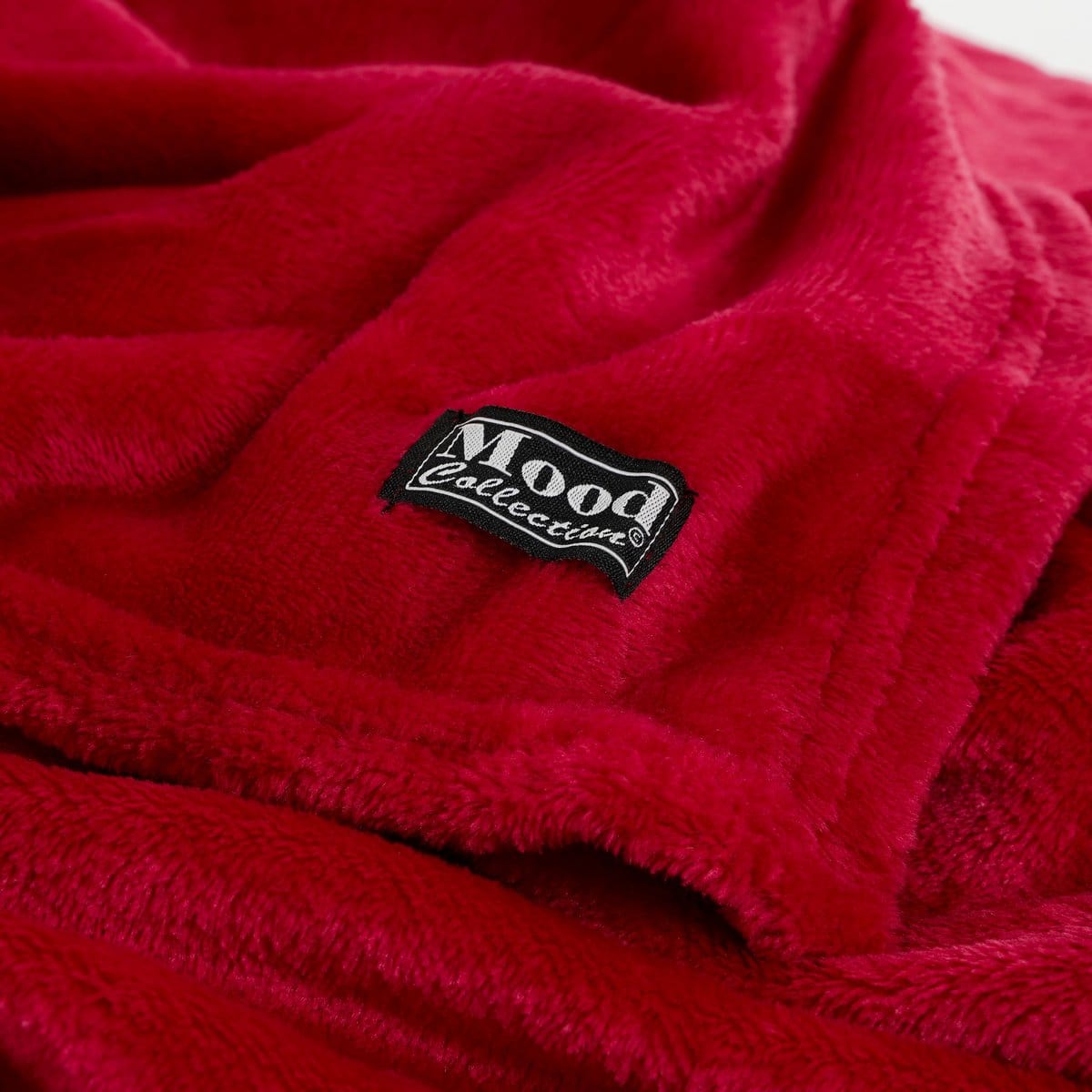 In The Mood Famke Fleece Plaid - L180 x B130 cm - Rood