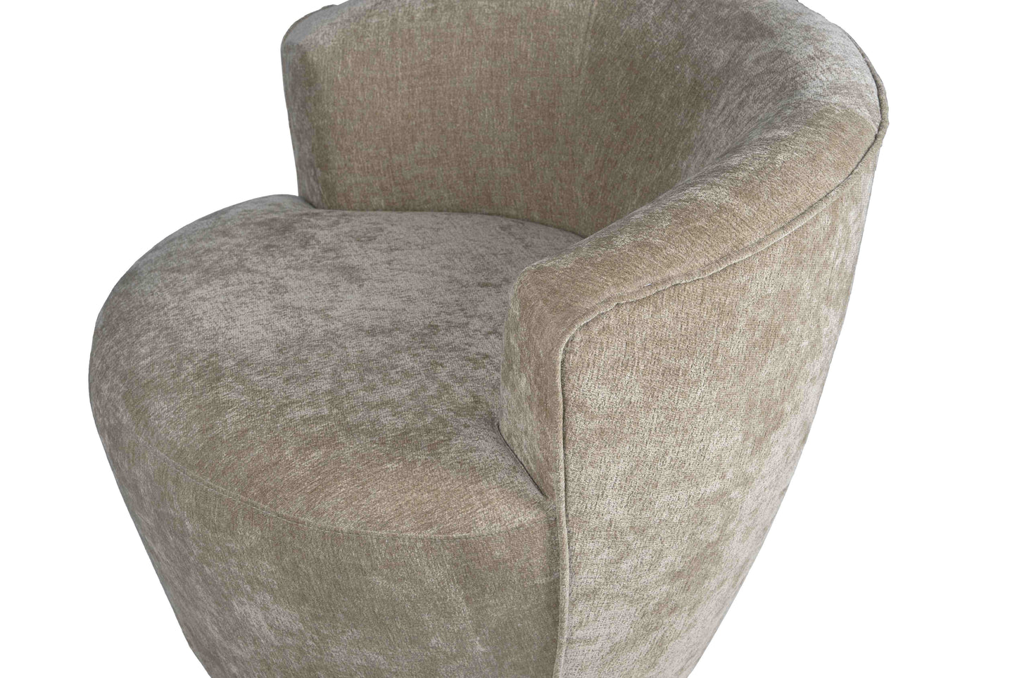 PTMD Fauteuil in stof Grasa Crème 6051 van fiore stof