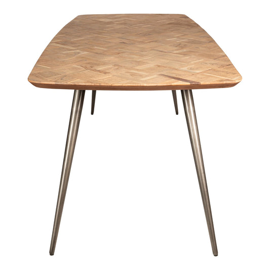 PTMD Fieron Naturel acaiahouten eettafel ovaal 240cm